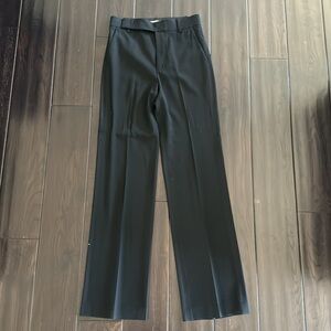 Vince high-rise crepe trousers
